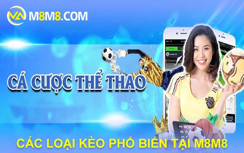 CÁC LOẠI KÈO PHỔ BIẾN TẠI M8M8